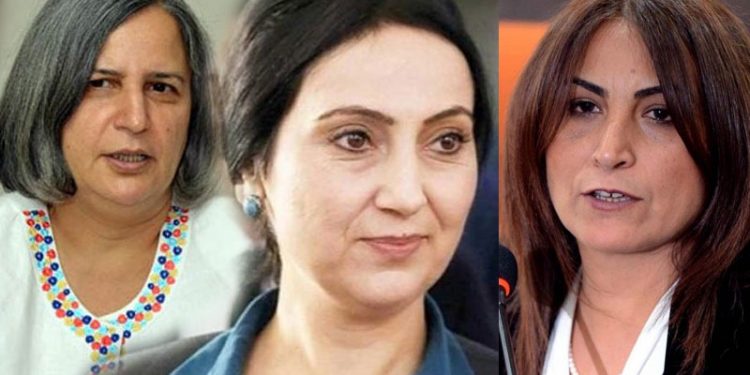 HDP Eş Genel Başkanları Yüksekdağ, Kışanak ve Tuğluk'u ziyaret etti