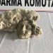 Isparta'da Roma dönemine ait Medusa başı heykeli ele geçirildi