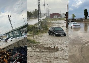 Iğdır ve Ağrı’da sel baskını!