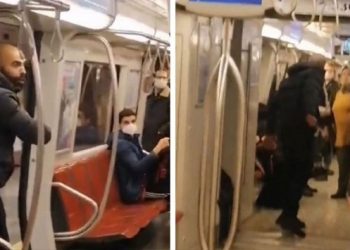 Kadık&ouml;y metrosundaki bı&ccedil;aklı saldırgan tahliye edildi