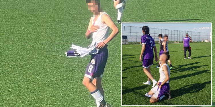 Kadın futbol liginde erkek oyuncu iddiası!