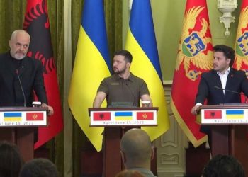 Karadağ ve Arnavutluk başbakanlarından Ukrayna'ya dayanışma ziyareti