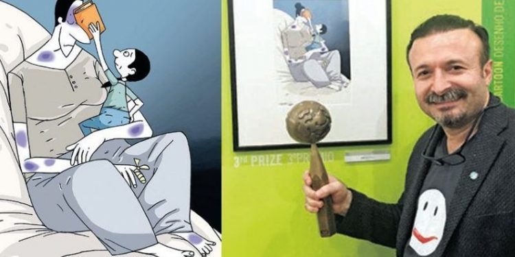 Karikatürist Hicabi Demirci'ye tehdit: Instagram hesabı askıya alındı
