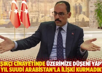 "Kaşıkçı cinayetinde üzerimize düşeni yaptık, 3 yıl Suudi Arabistan'la ilişki kurmadık"