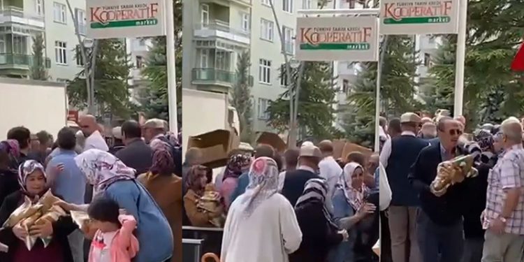 Konya'da ucuz şeker izdihamı: Maaşımız yetmediği için buradayız