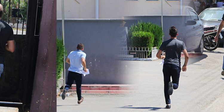 Koştular, depar attılar ama yine de sınava geç kaldılar