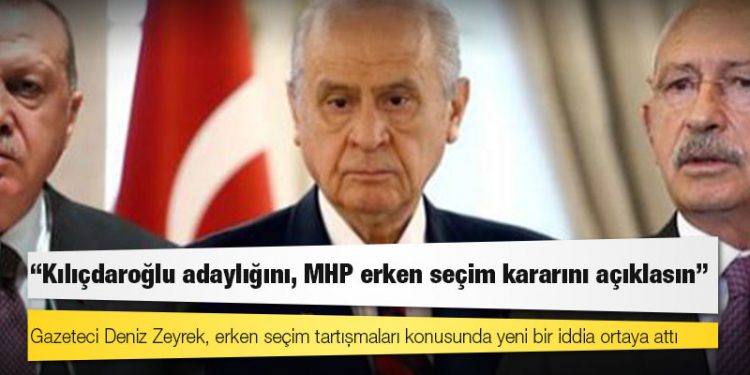 Kulis: "Kılıçdaroğlu adaylığını, MHP erken seçim kararını açıklasın" pazarlığı yapılıyor