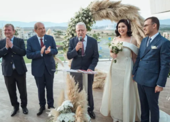Kıbrıs devlet erkanını bir araya getiren nikah
