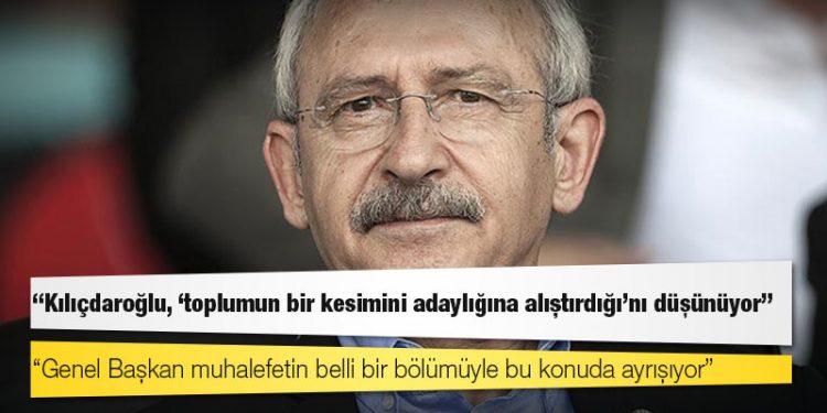 Kılıçdaroğlu’nu memnun eden çağrı: Genel Başkan muhalefetin belli bir bölümüyle bu konuda ayrışıyor