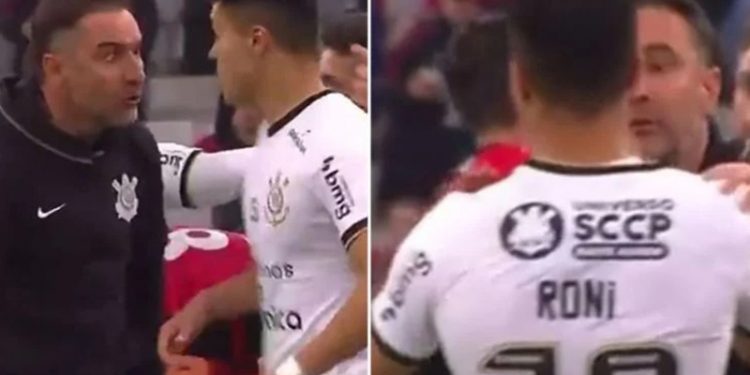 Kırmızı kart gören Roni, Vitor Pereira'yı kızdırdı