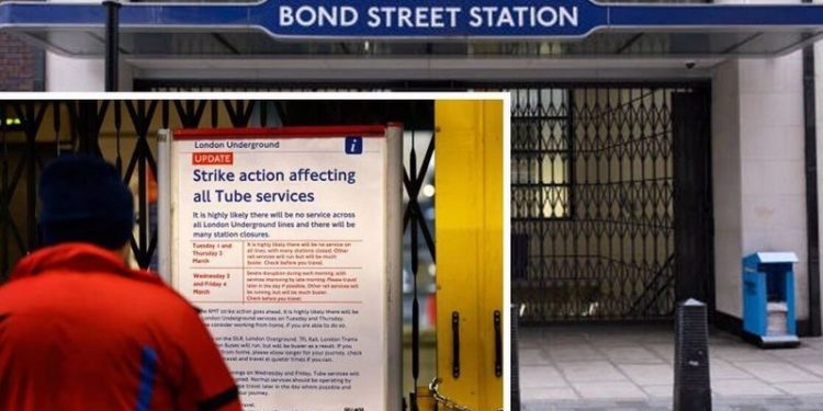 Londra metrosunda grev: 4 bin personel katılıyor