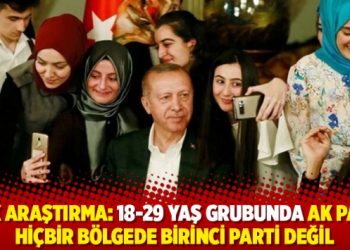 MAK Araştırma: 18-29 yaş grubunda AK Parti hi&ccedil;bir b&ouml;lgede birinci parti değil
