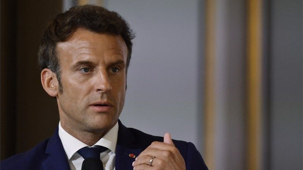 Macron: Fransa ve Avrupa, savaş ekonomisi vaziyetine girdik