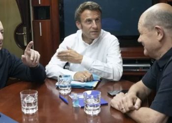 Macron, Scholz ve Draghi eleştiriler sonrası birlikte Kiev'e gitti