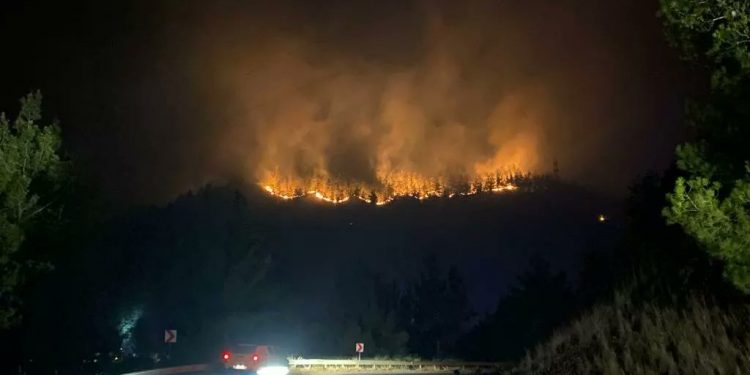 Marmaris’teki orman yangını 4. günde: Alevler yerleşim yerlerine ilerliyor