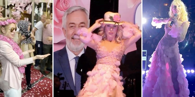 Melek Mosso’nun konserini iptal eden Isparta Belediyesi Seda Sayan’a gül döktürdü