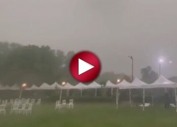 Meteoroloji Genel M&uuml;d&uuml;r&uuml;&rsquo;n&uuml;n d&uuml;ğ&uuml;n&uuml; yağış nedeniyle yarıda kesildi