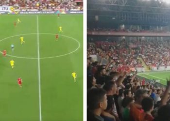 Milli maçta "Ülkede mülteci istemiyoruz" tezahüratı yapan taraftarlara gözaltı