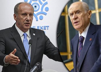 Muharrem İnce ile Devlet Bahçeli arasında görüşme