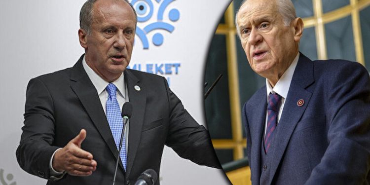 Muharrem İnce ile Devlet Bahçeli arasında görüşme