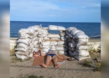 Odessa'nın popüler plajları mayınlar nedeniyle kapalı