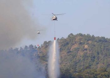 Orman Bakanı Kirişci: Marmaris'teki orman yangını büyük ölçüde yangın kontrol altına alındı diyebiliriz
