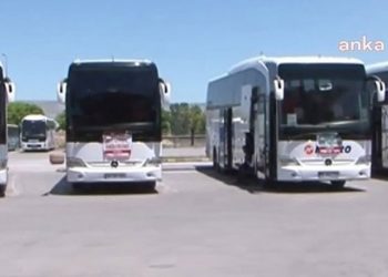 Otobüs şoförlerinden akaryakıt protestosu: Kontak kapattılar