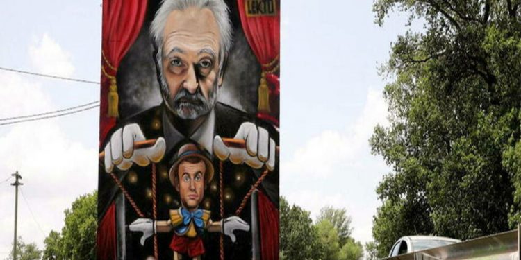 Pinokyo Macron grafitisi kaldırıldı