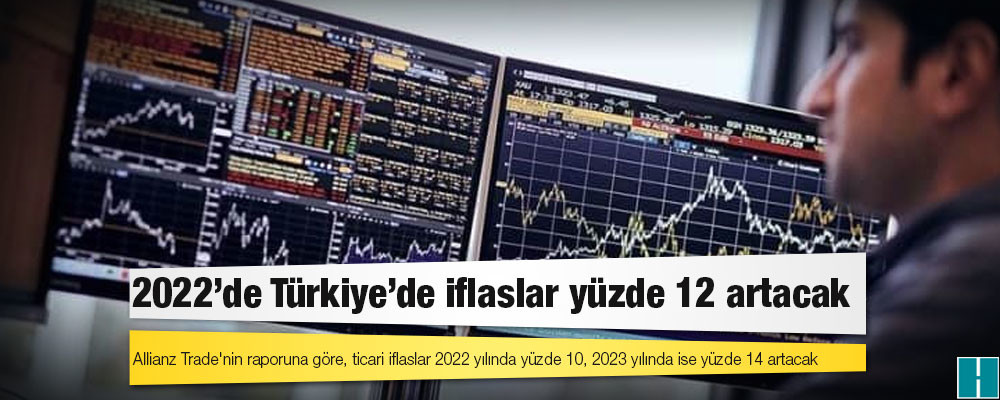 Rapor: 2022’de Türkiye’de iflaslar yüzde 12 artacak