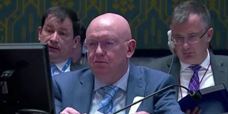 Rusya Büyükelçisi BM Güvenlik Konseyi oturumunu terk etti