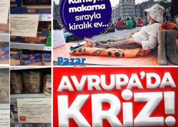 Sabah gazetesi: Avrupa’da kriz; karneyle makarna, sırayla kiralık ev…