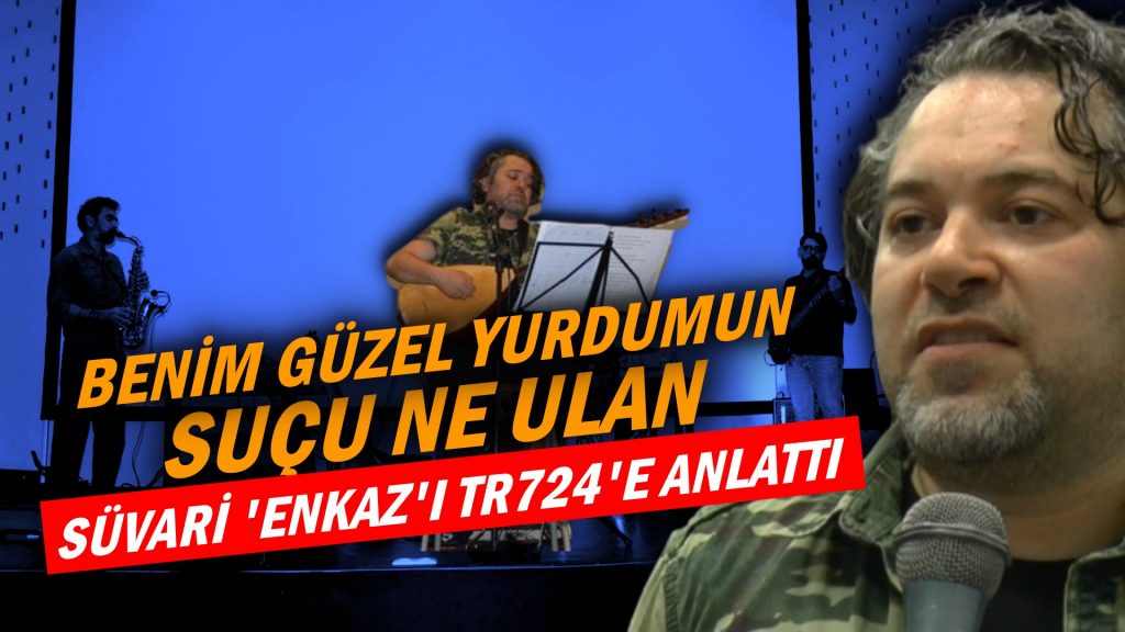 Sanatçı Süvari Öztürk ‘Enkaz’ı TR724’e anlattı: Maalesef sanatın dili tutuldu!