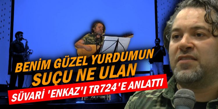 Sanatçı Süvari Öztürk ‘Enkaz’ı TR724’e anlattı: Maalesef sanatın dili tutuldu!