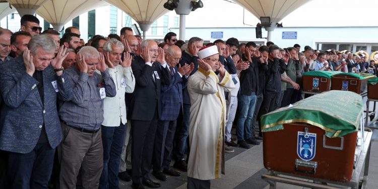 Selde hayatını kaybeden İlkay Yiğit için cenaze töreni düzenlendi