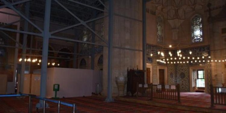 Selimiye Camisi'nin hünkar mahfili restore ediliyor