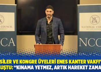 Siyasiler ve kongre &uuml;yeleri Enes Kanter Vakfı&rsquo;nda buluştu: &ldquo;Kınama yetmez, artık hareket zamanı&rdquo;