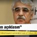 Soylu'nun "Pervin Buldan'a Murat Karayılan'ın gönderdiği bir kaset var" iddiasına Mithat Sancar'dan yanıt: Buyursun açıklasın