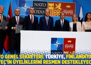 Stoltenberg: T&uuml;rkiye, Finlandiya ve İsve&ccedil;'in &uuml;yeliklerini resmen destekleyecek