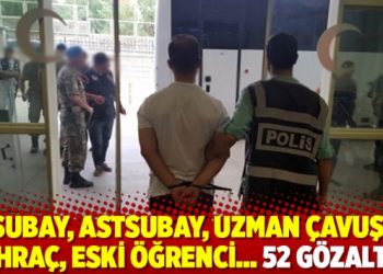 Subay, astsubay, uzman &ccedil;avuş, ihra&ccedil;, eski &ouml;ğrenci&hellip; 52 g&ouml;zaltı