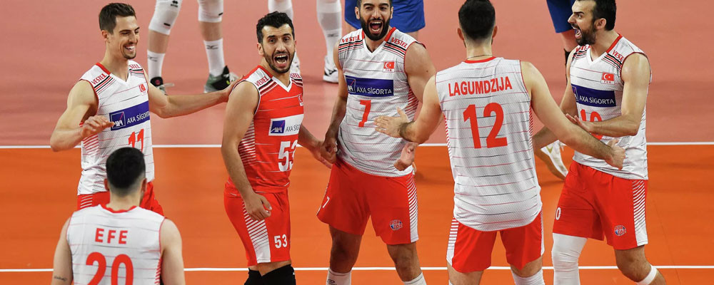 Türkiye A Milli Erkek Voleybol Takımı, Avrupa Altın Ligi'nde ikinci oldu