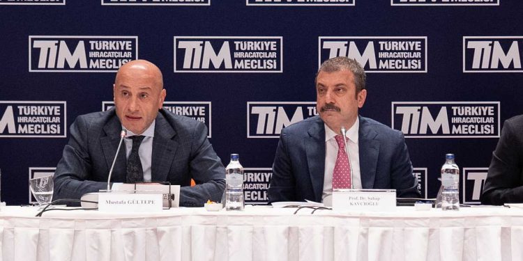 TCMB Başkanı Şahap Kavcıoğlu, ihracatçı temsilcileri ile buluştu