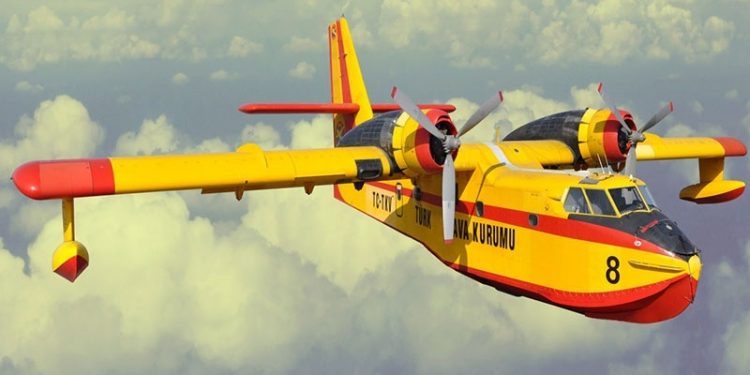 THK duyurdu: 4 uçak Temmuz ayı itibariyle aktif olarak yangın söndürmede kullanılacak
