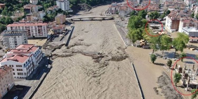 TMMOB tespit etti: Bozkurt’ta ders çıkarılmadı, dere yatağında yapılaşma devam ettirildi