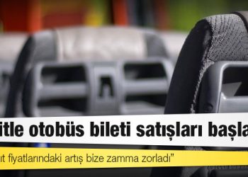 Taksitle otobüs bileti satışları başladı