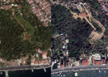 Tarihi yalı Katarlıya satıldı: İstanbul Boğazı’nda ağaçlar katledildi