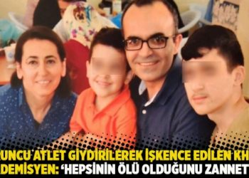 Turuncu atlet giydirilerek işkence edilen KHK'lı akademisyen: 'Hepsinin &ouml;l&uuml; olduğunu zannettim'