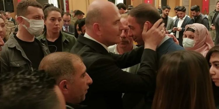 Tutuklanan MHP Diyarbakır İl Başkanı'nın Soylu ile fotoğrafı çıktı