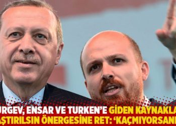 T&Uuml;RGEV, Ensar ve TURKEN'e giden kaynaklar araştırılsın &ouml;nergesine ret: 'Ka&ccedil;mıyorsanız...'
