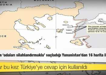 Türkiye'nin 'adaları silahlandırmakla' suçladığı Yunanistan'dan 16 harita ile cevap