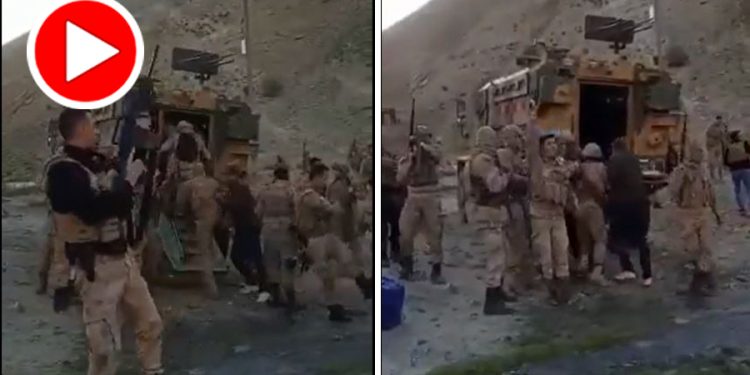 Van’da 50’den fazla askerle gözaltı operasyonu; uzun namlulu silahlar hiç susmadı